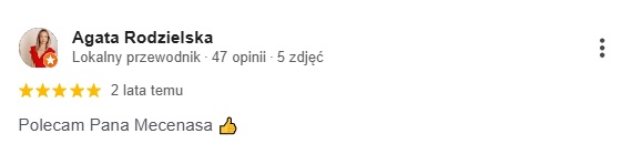 Opinia klienta o Kancelarii Adwokackiej Ciesielski & Oczachowska – sprawy karne 7