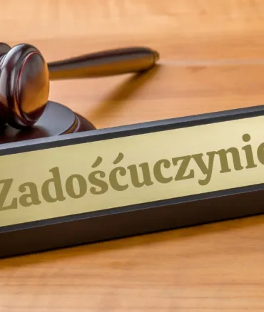 Zadoscuczynienie pieniezne za doznana krzywde
